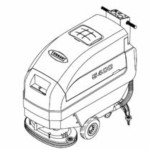 Manual Tennant 5400 Disc Standard, 24in 610mm